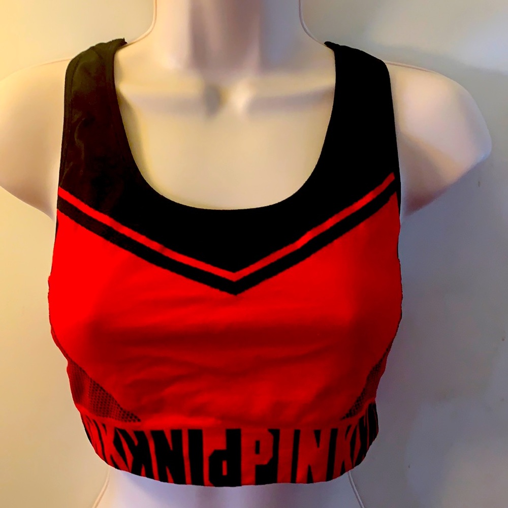 VS pink sports bra size large